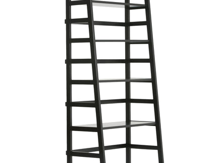Acadian - Handcrafted Ladder Shelf Bookcase