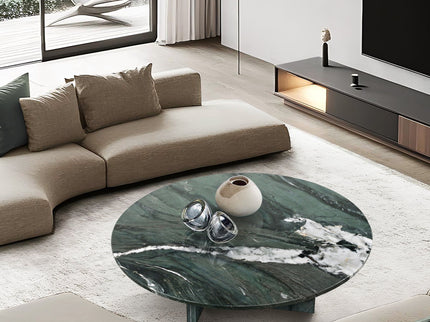 Luxury Coffee Table With Unique Veining, Unique Stone Design