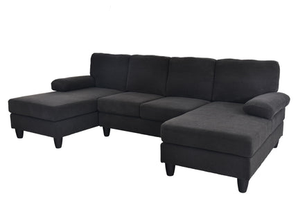 U-Shaped Sofa With Dual Chaise