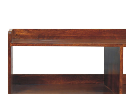 Open Top Media Unit - Brown
