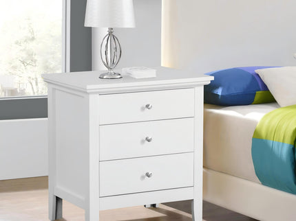 3 Drawer Nightstand & Dove Tailed Drawers
