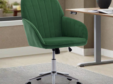 Adjustable Ergonomic Office Chair, Swivel Backrest Seat