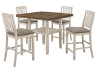 Beige / 5 Pc. Table, 4 Chairs