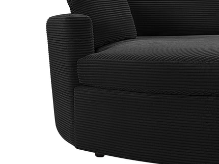 Oversized Double Chaise Lounge Sofa With USB Ports