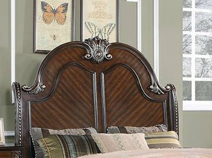 Queen Size Bed Panel Headboard And Footboard - Brown