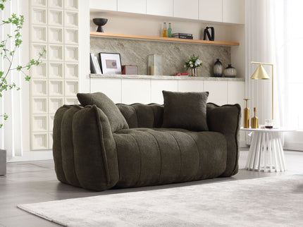 Cozy Beanbag Chair With High Resilience Foam Core For 2