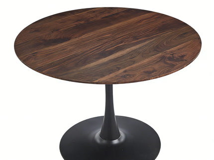 Mid-Century Tulip Dining Table With Round Top