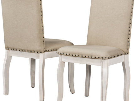 Upholstered Dining Chairs With Nailhead (Set of 2)