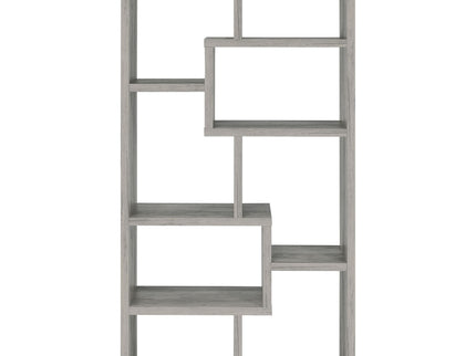 Lawton - 7 Shelf Bookshelf - Driftwood