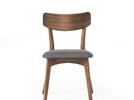 Mid Century Upholstered Dining Chairs (Set of 2)