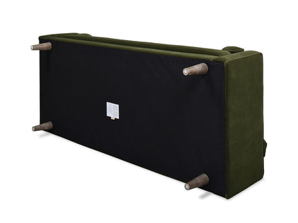 Nicholas - Mid-Century Modern Sofa - Olive Green