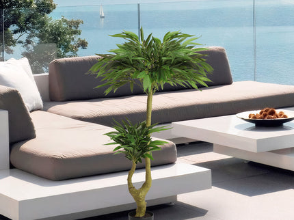 Artificial Dracaena Tree Indoor Faux ery Plant For Decoration, 150Cm - Green