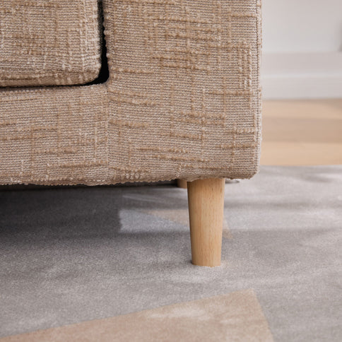 Modern Upholstered End Of Bed Bench With Armrests