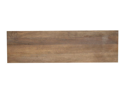 TV Cabinet With Recycle Wood 2 Door - Brown