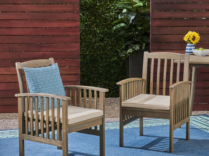 Casa - Acacia Dining Chair Set With Cushions,
