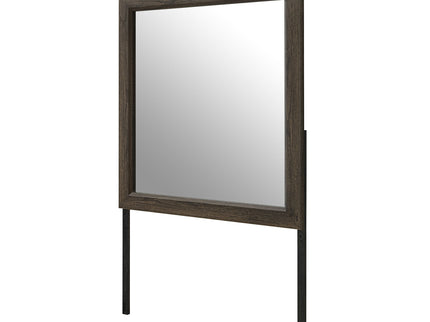 Harry - Mirror, Large Scale Design For Bedroom - Brown