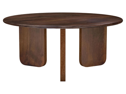 Columbo - 3 Piece Coffee And End Table Set With Round Tops - Brown