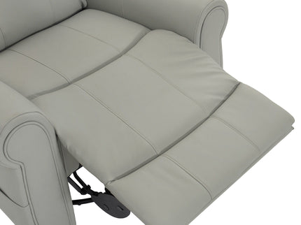 Manual Recliner Chair With 270 Degree Swivel, Massage & Heating, Dual Reclining Positions