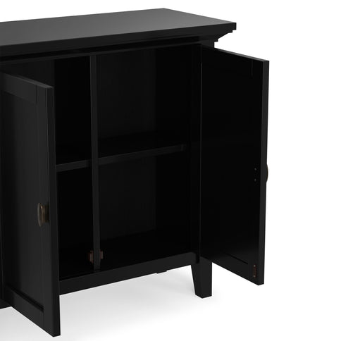 Redmond - Handcrafted Low Storage Cabinet