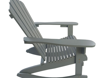 Reclining Outdoor Rocking Adirondack Chair