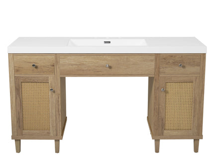 Bathroom Vanity With Sink, Spacious Storage Cabinet