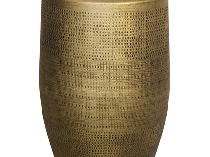 Johnsen - Morse Pattern Accent Table - Antique Brass