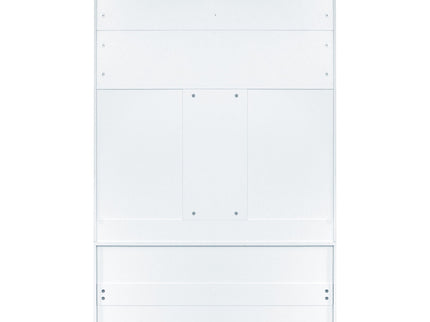 Entryway Bench With Coat Rack, 3 In 1 Design And Adjustable Shelves
