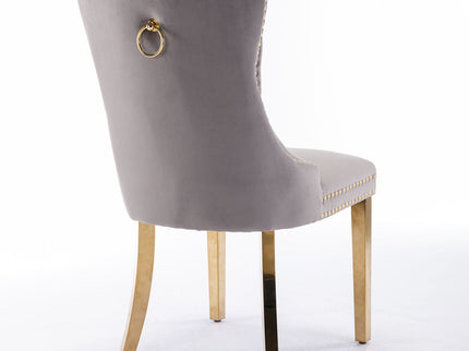 Nikki - Modern, High-End Tufted Dining Chair (Set of 2)