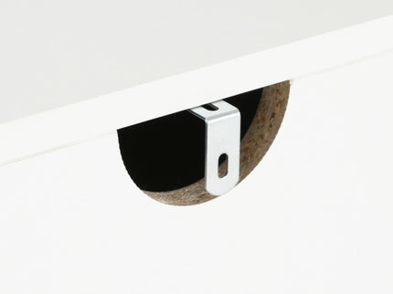 Sideboard, Wide Storage With 2 Doors And 3 Drawers