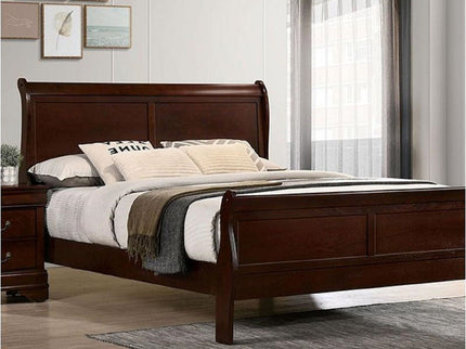 Louis Phillipe Sleigh Bed