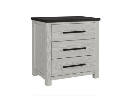 Avery - King Bedroom Set With Bookcase Headboard, Low Profile Bed, Spacious Drawers - Beige