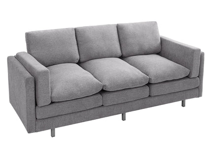 3 Seater Sofa With Dual Layer Seat Cushions