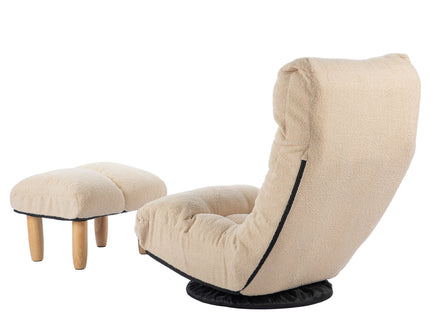 Adjustable Japanese Reclining Floor Chair Sofa With Metal Frame For Living Room