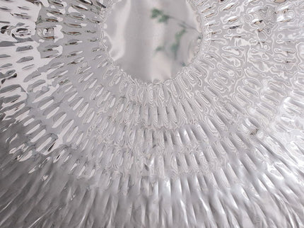 Textured Oversized Disc, Wall Decor For Living Room (Set of 3) - Silver