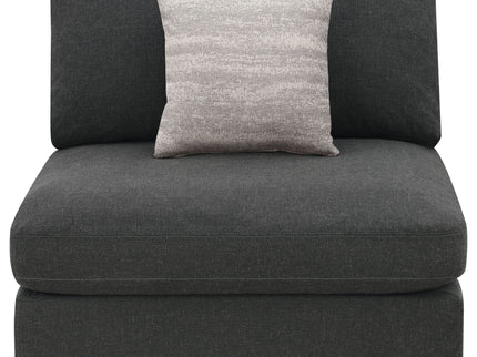 Duncan- Armless Chair With Removable Cushions