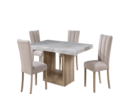 Sheena - 5 Pieces Dining Table Set With Chairs