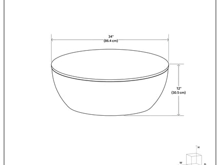 Elmbrook - Drum Coffee Table