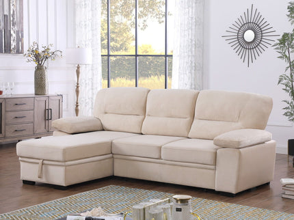Kipling - Reversible Sleeper Sectional Sofa Chaise