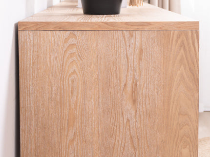 Rustic Wood Console Table With Natural Log Accents, Entryway Table, Narrow Sofa Table, Hallway Accent Table, Modern Farmhouse Style - Natural
