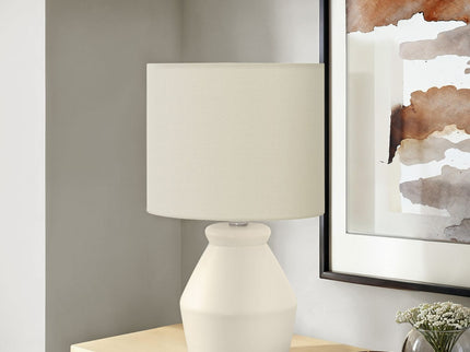 Lighting, Table Lamp Modern - Cream