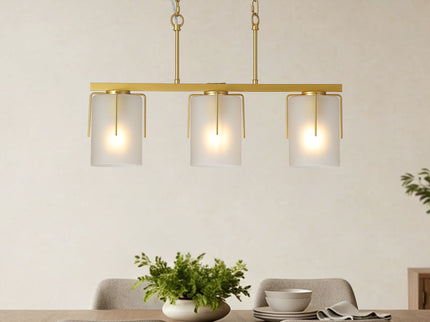Adjustable Cylindrical Pendant Light