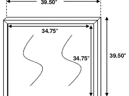 Geary - 4 Piece Queen Slatted Headboard Panel Bedroom Set - Oak