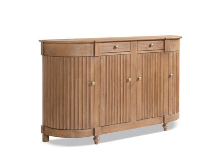 Camille - Side Table - Brown