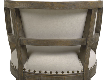 Paris - Farmhouse Counter Height Bar Stool With Backrest