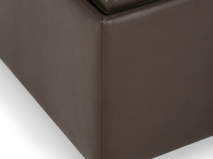 Avalon - Square Coffee Table, Storage Ottoman