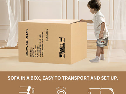 Loveseat Sofa, Compact Design For Small Spaces