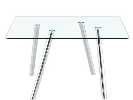 Dining Table With Transparent Surface