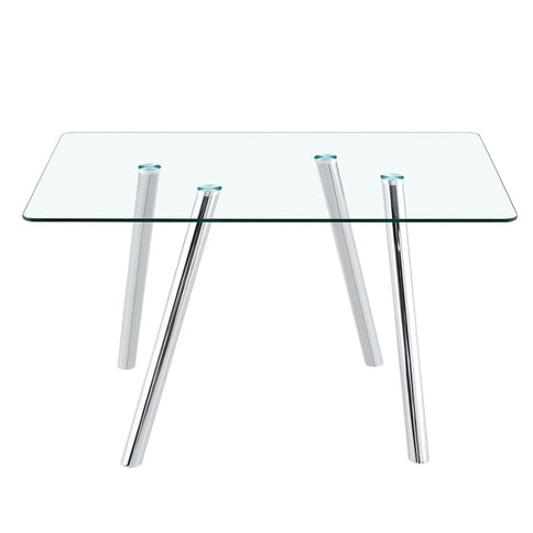 Dining Table With Transparent Surface