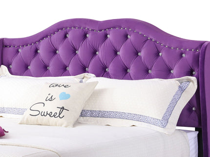 Upholstered Bed Transitional