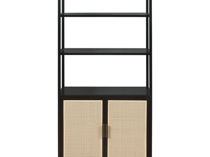 Kenneth - 3 Shelf Radio Weave Accent Cabinet